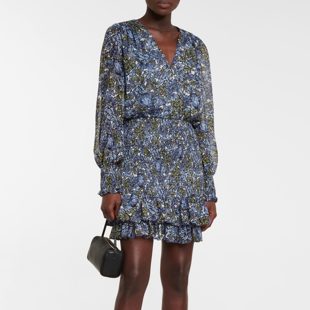 Veronica Beard Saera Floral mini dress size 0